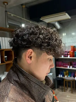 パーマ メンズ 【fifth】渡部 永遠のヘアスタイル