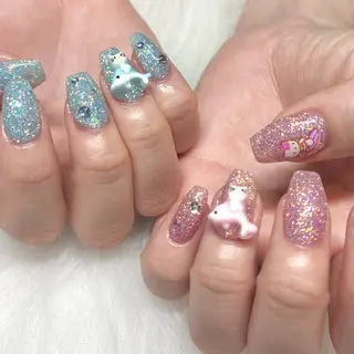 ネイル Nail ヌシん家 AKANEのネイルデザイン