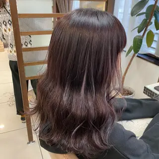 ミディアム カラー シールエクステ✨️韓 国羽エクステ🪽和希のヘアスタイル