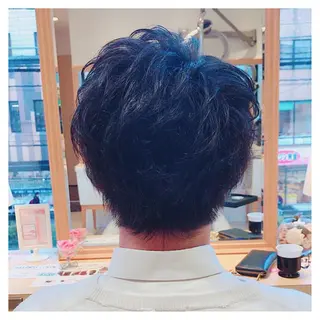 ショート カラー メンズ 30代からの大人 ショートのヘアスタイル