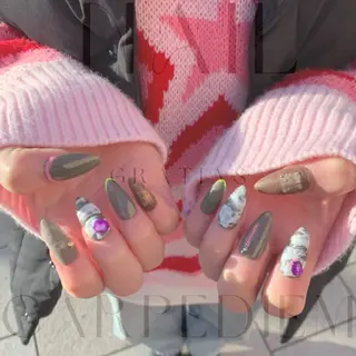 ネイル 城東区ネイルサロン carpediemのネイルデザイン