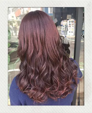 ロング カラー きむら かずきのヘアスタイル