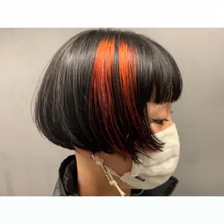 ショート カラー 佐藤 純生のヘアスタイル