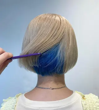 ショート カラー Chlan岡本所属・Chlan岡本 坂本朱樺莉のヘアスタイル