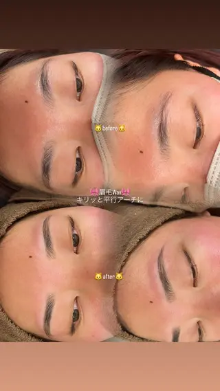 アイブロウ Choco Lash所属・🤍かの🤍 Le'r firstのマツエク・マツパデザイン