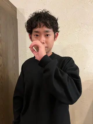 パーマ メンズ そね こまちのヘアスタイル