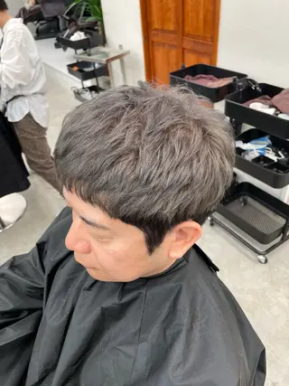 カラー メンズ 🌱メンズ特化🌱 ニュアンス/リョウガのヘアスタイル