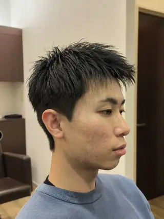 メンズ MEN'SHAIR PERCUT所属・廣多 克哉のヘアスタイル