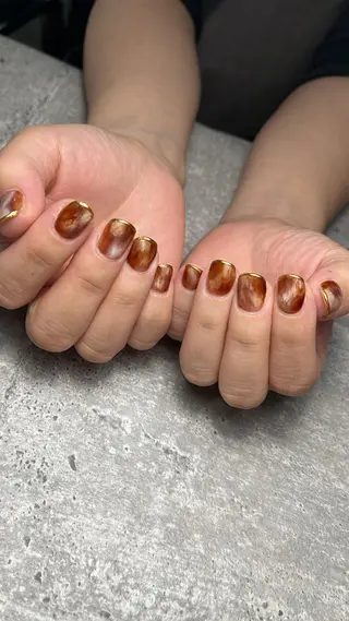 ネイル HAIR salonTARGET所属・_______ SAKI NAIL.のネイルデザイン