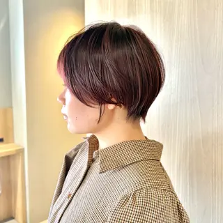 ショート juve.別府店所属・ショート/ボブ ハイライト/Lucaのヘアスタイル