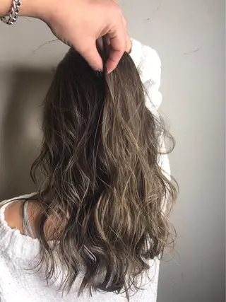 ロング 多田 悦淳のヘアスタイル