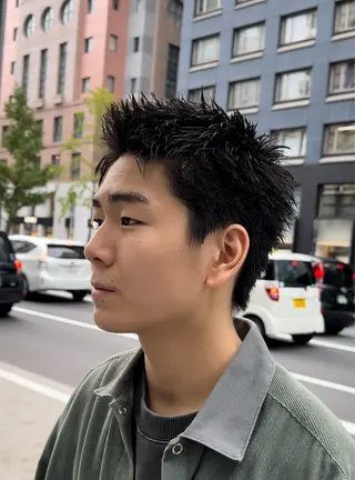ショート GO TODAY シェアサロン心斎橋edel店所属・【メンズ特化美容師】 岩城　昇悟のヘアスタイル