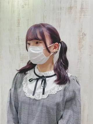 セミロング カラー ivy by CIEL 女性専用サロン【アイビーバイシエル】所属・nana 🌼のヘアスタイル