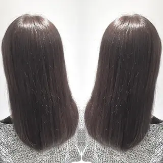 セミロング カラー パーマ ヘアアレンジ tocca所属・毎月通える価格♪ 杉本真基のヘアスタイル