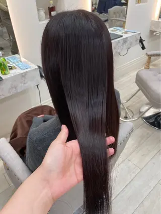 ロング 透明感カラー りゅうせいのヘアスタイル
