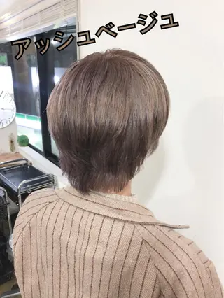ショート カラー 🌸髪質改善特化🌸 店長　ゆうやのヘアスタイル
