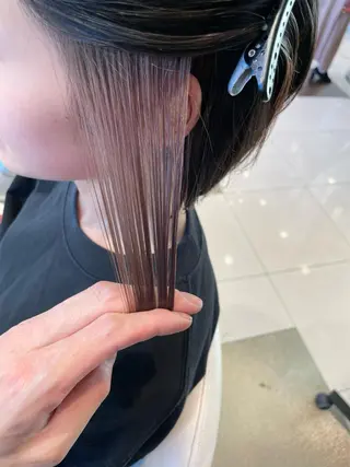 ショート カラー 横倉 宏樹のヘアスタイル