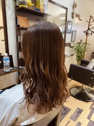 ロング カラー SUGAR所属・サトウ シューイチのヘアスタイル