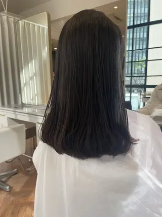 ロング ELLE salon サエのヘアスタイル