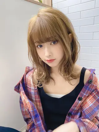 ミディアム REGO所属・🔥似合わせのプロ 🔥REGOのヘアスタイル