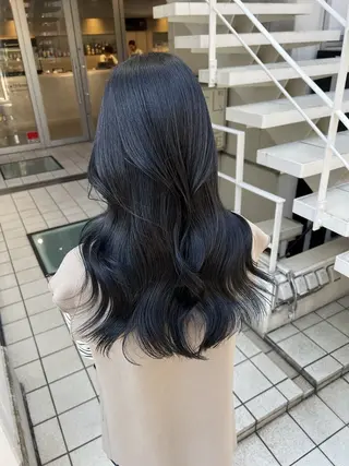 ロング カラー ハイトーン/ブリーチ 💙みずき💙のヘアスタイル