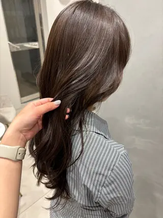 ロング カラー いやされサロンfuu＋所属・fuu＋ ｍａｎａｍｉのマツエク・マツパデザイン