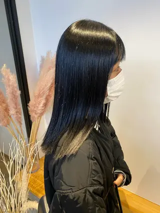 セミロング カラー 🌼ハイライト透明感 🌼maiのヘアスタイル