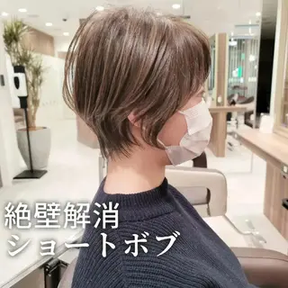 ショート 村岡【店長】 【骨格矯正ショート】のヘアスタイル