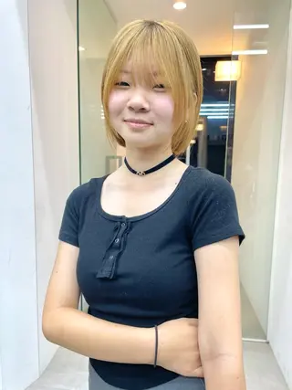 ショート 白濱 友樹のヘアスタイル