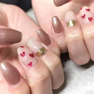 ネイル She by M【シーバイエム】パラジェル/ニュアンスネイル所属・She by M. Ryoukaのネイルデザイン