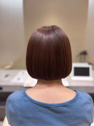 ショート カラー トバ ショウゴのヘアスタイル
