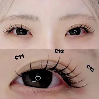 マツエク・マツパ MignonS こはるのヘアスタイル