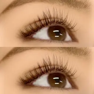 マツエク・マツパ Hairmake3 eyes Momoのマツエク・マツパデザイン