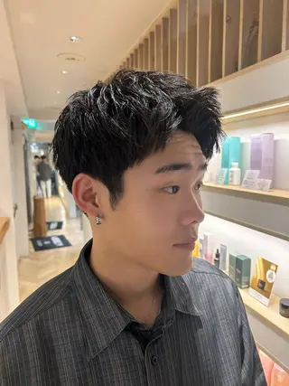 メンズ 中島 主貴のヘアスタイル