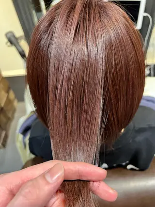 ショート カラー MINX中村 公亮/デザインパーマのヘアスタイル