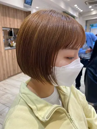 ショート ゆるふわパーマ🌼 アレンジ🌼リョウカのヘアスタイル