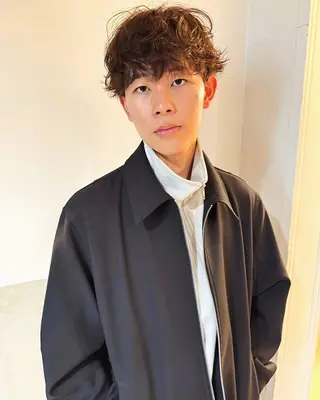 パーマ [pia]宮田 龍星のヘアスタイル