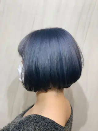 ミディアム カラー ヘアアレンジ ⭐️柏木皇気ブリーチ ムラ修正/他店直しのヘアスタイル