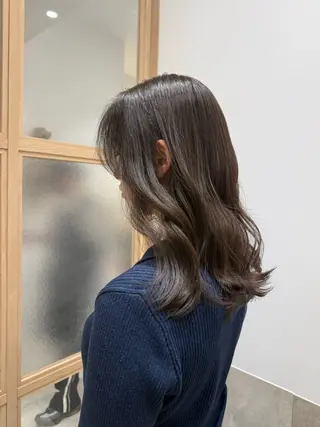 ミディアム GO TODAY SHAiRE SALON 原宿Stella店所属・𓍯柔らかhair 𓍯 yukinoのヘアスタイル