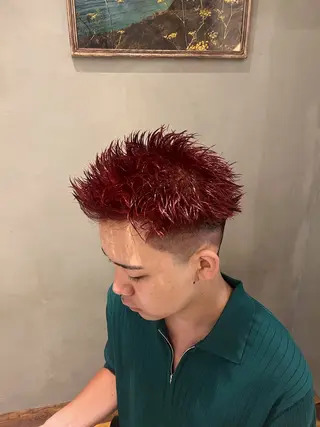 メンズ 新宿/カット/ 縮毛矯正/かずまのヘアスタイル