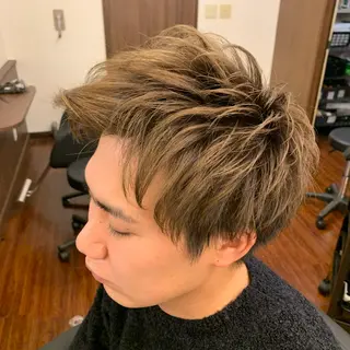 カラー メンズ シェアサロン9seat所属・髪質改善/ 安藤綾華のヘアスタイル