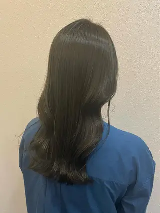 ロング カラー ボブ/髪質改善/ soiナカジママドリのヘアスタイル