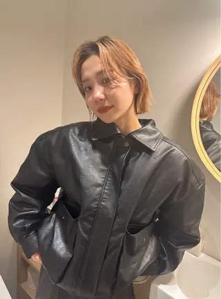 ショート FILMS所属・レイヤーボブ★ cocomoのヘアスタイル