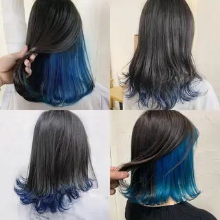 ミディアム カラー 透明感カラー特化型 NAOKIのヘアスタイル