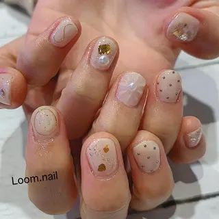ネイル Loom所属・hrd manamiのネイルデザイン