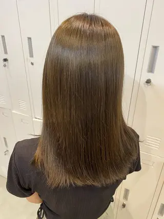 セミロング 宮本 楓のヘアスタイル