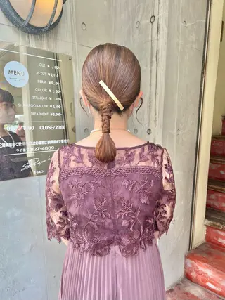 ミディアム カラー ヘアアレンジ 「sumi」Hair Design所属・「sumi」 AMIのヘアスタイル