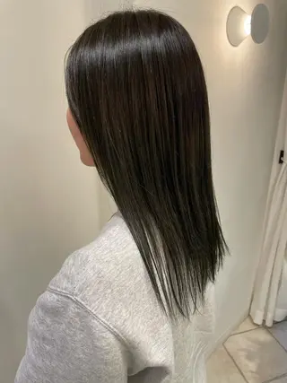 ロング 韓国風ヘア♡ runaのヘアスタイル