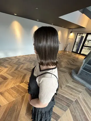 ミディアム MAHO/透明感カラ ー/髪質改善🍒のヘアスタイル