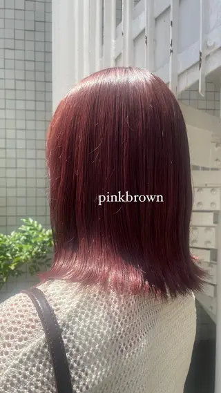 カラー ショート✂︎ ゆるパーマKANOのヘアスタイル